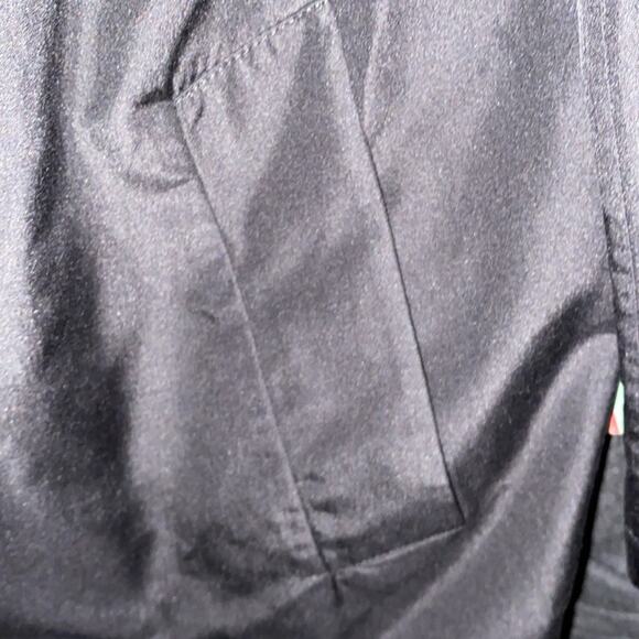 AKRIS $5k O’Neill Silk Swing Coat Trench Black (No Wool Liner) size US 2 - Picture 14 of 16